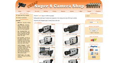 Desktop Screenshot of cheap-super8camera-shop.com